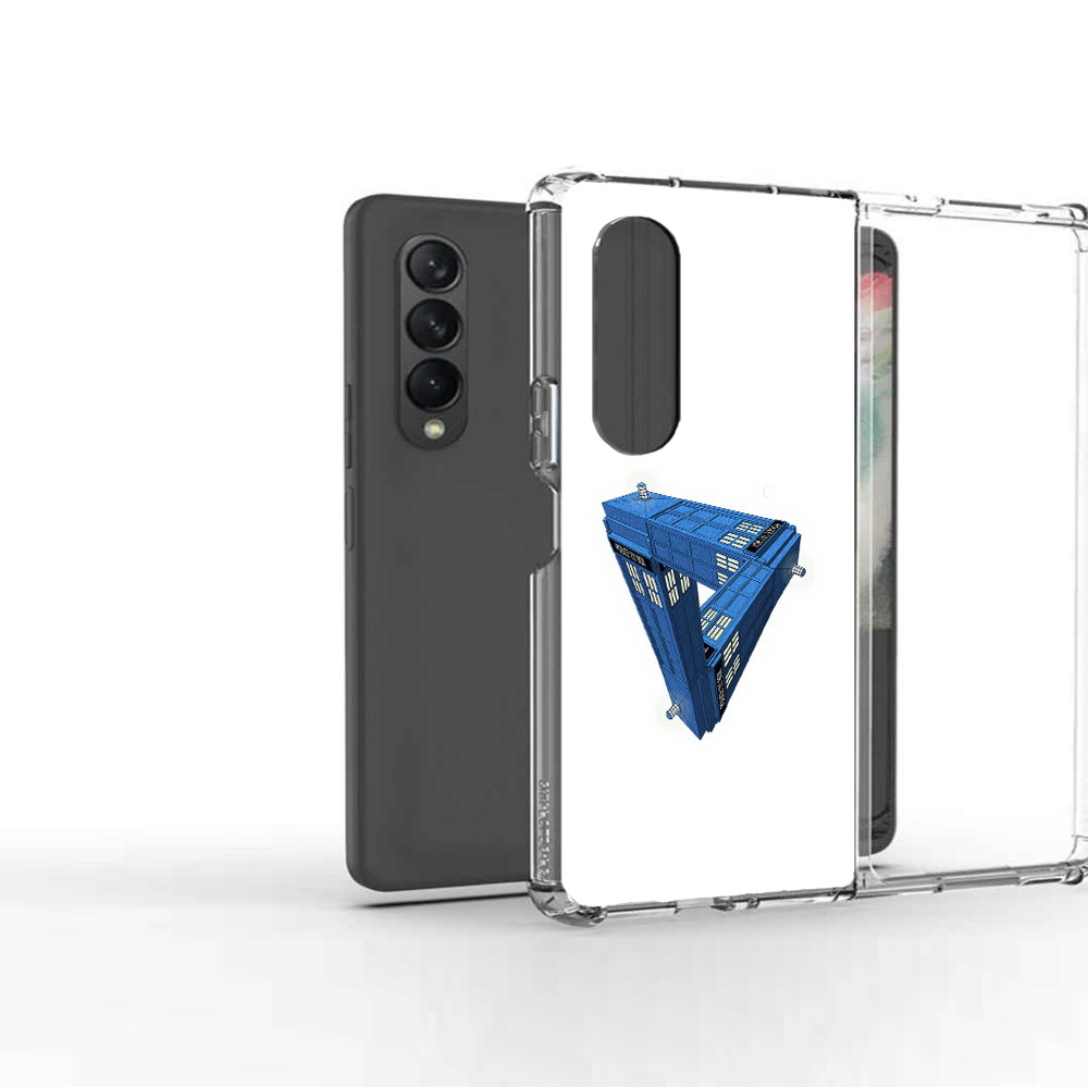 

Чехол MyPads Tocco для Samsung Galaxy Z Fold2 головолока абстракция, Прозрачный, Tocco