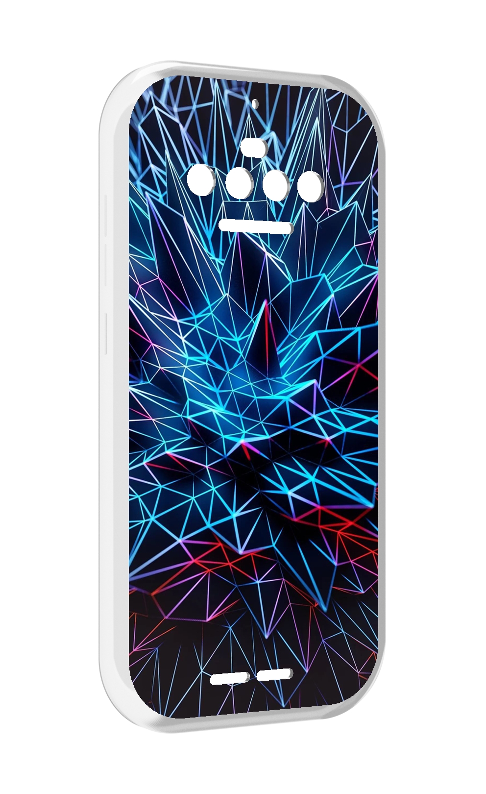 

Чехол MyPads неоновая-абстракция для Oukitel F150 R2022, Прозрачный, Tocco