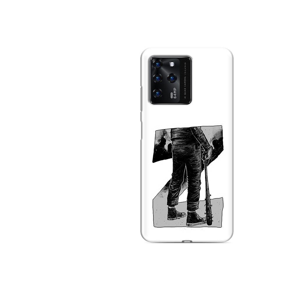 

Чехол MyPads Tocco для ZTE V30 воин черно белый (PT226947.476.265), Tocco