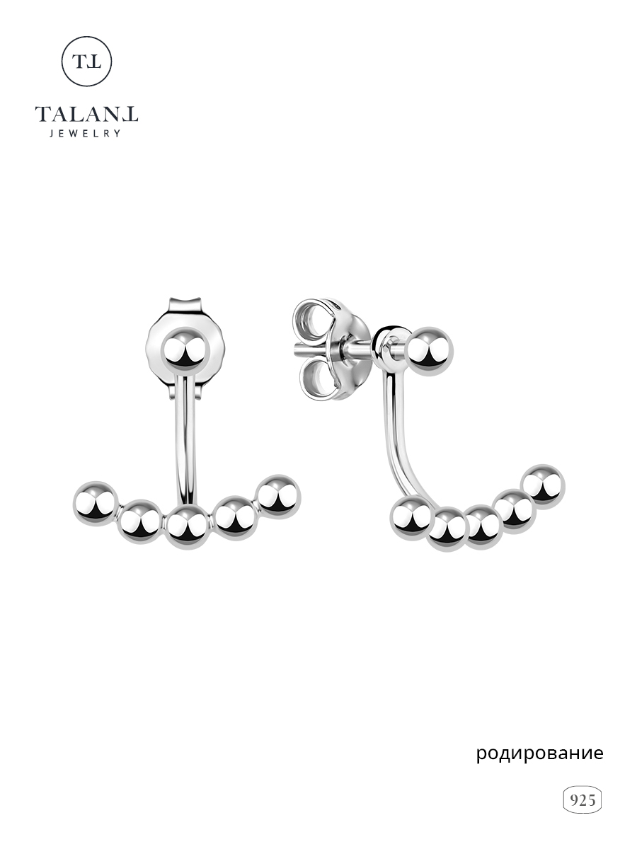 

Серьги пусеты из серебра TALANT 12-72-0000-12227, 12-72-0000-12227