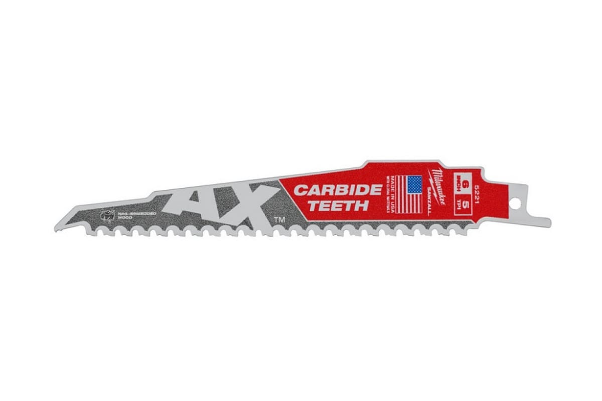 

MILWAUKEE Полотно для сабельной пилы TСT AX 300 (1шт) 48005227