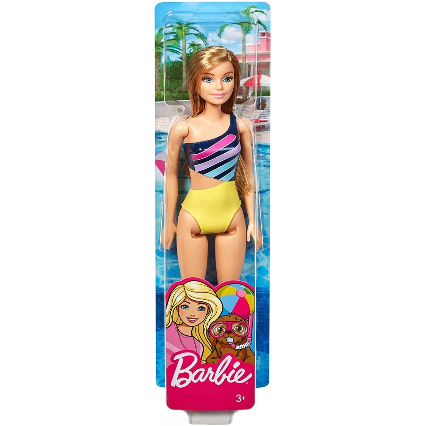 

Кукла Barbie Beach в купальнике GHW41