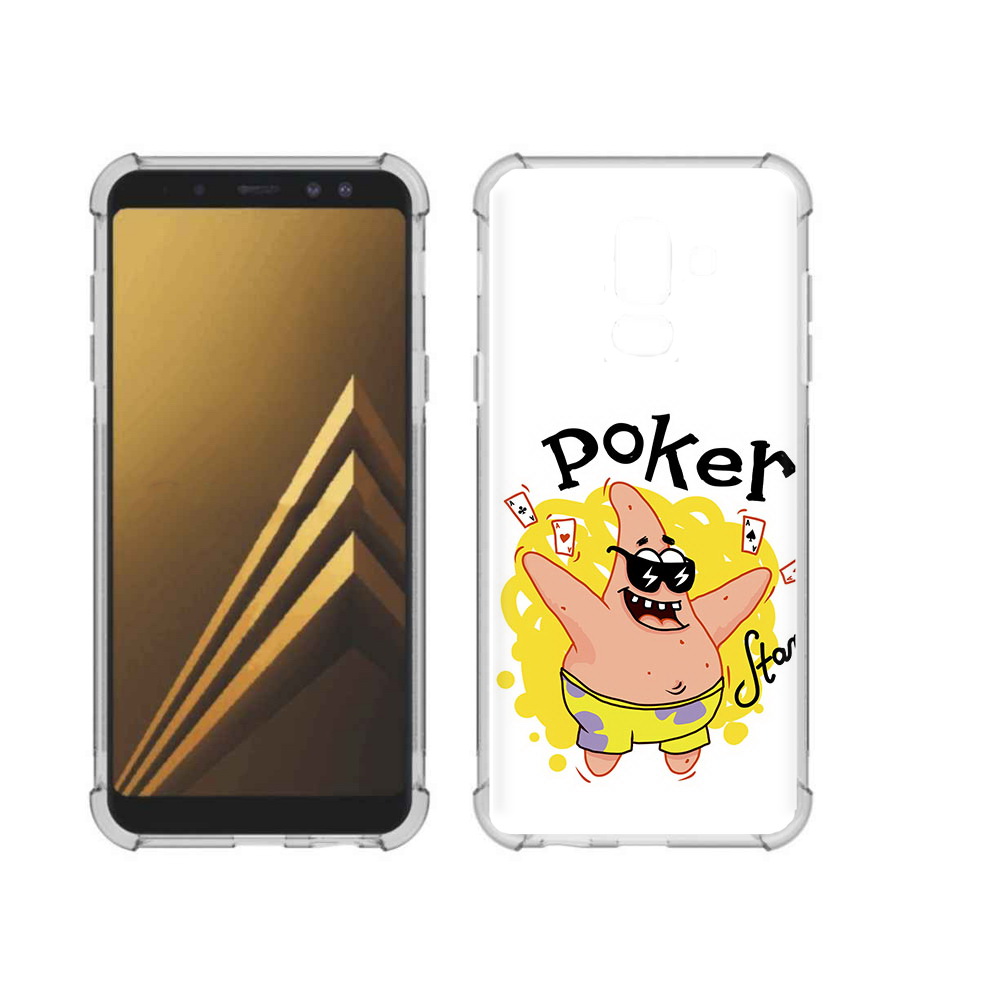 

Чехол MyPads Tocco для Samsung Galaxy A6+ (2018) Патрик (PT111520.594.133), Прозрачный, Tocco