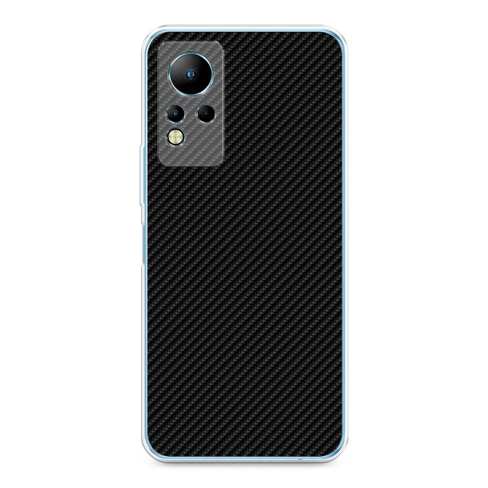 

Силиконовый чехол "Черный карбон" на Infinix Note 12 G88, Разноцветный, 3101850-3