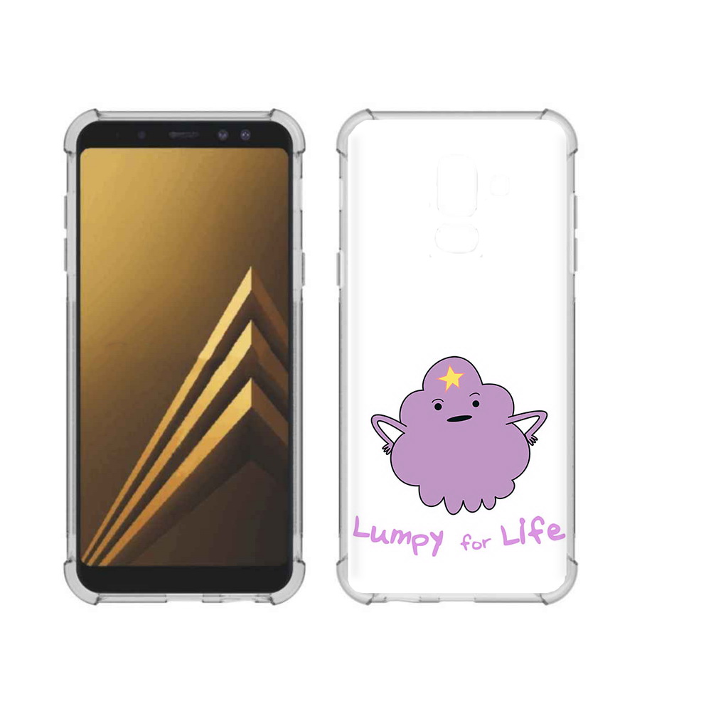 

Чехол MyPads Tocco для Samsung Galaxy A6+ (2018) Принцесса пупырчатого королевства, Прозрачный, Tocco