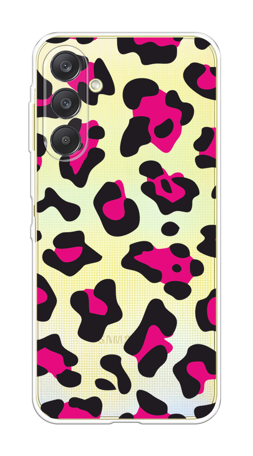 

Чехол на Samsung Galaxy A26 5G "Pink cow spots", Черный;розовый, 2110750-1