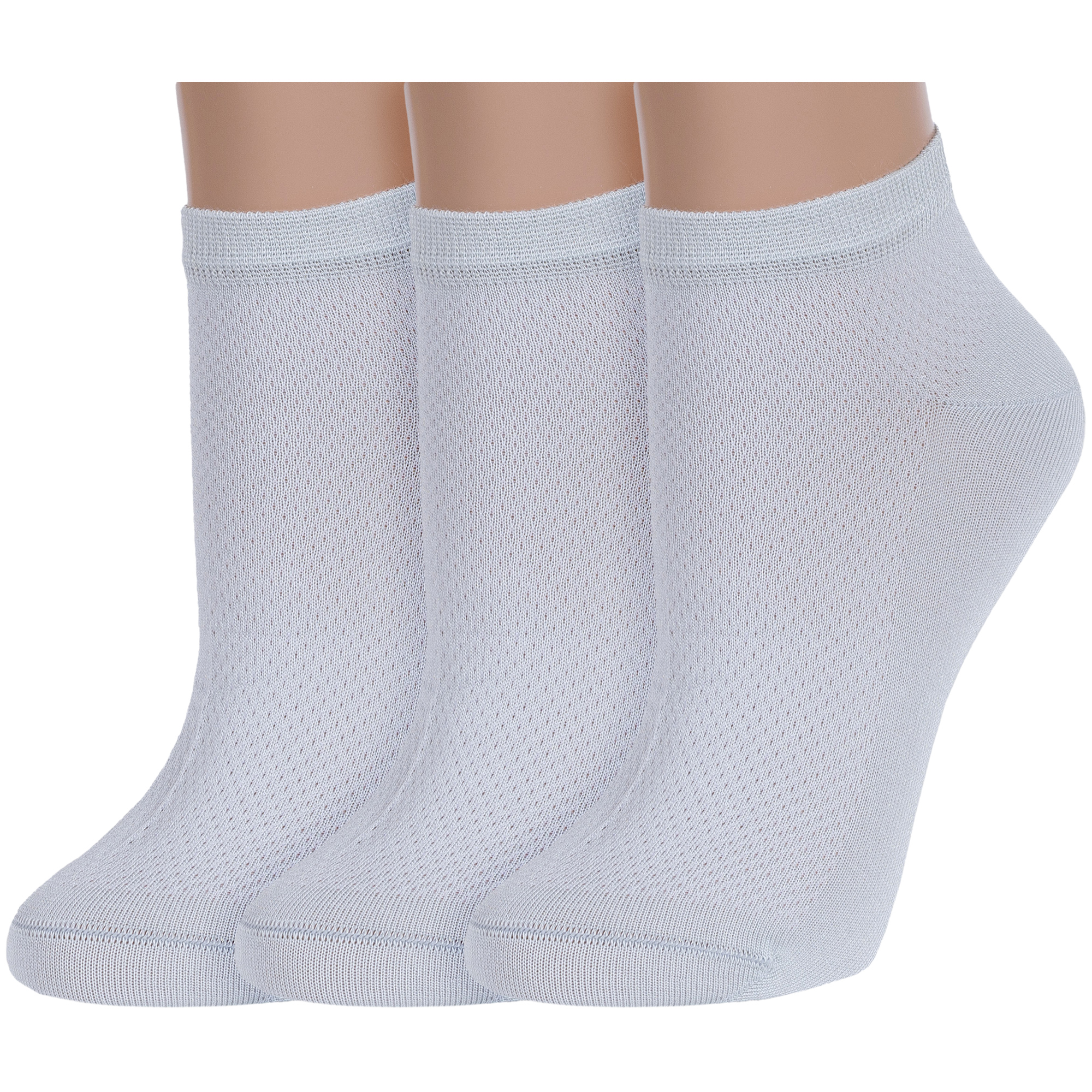

Комплект носков женских Rusocks 3-Ж-1520 серых 25, Серый, 3-Ж-1520
