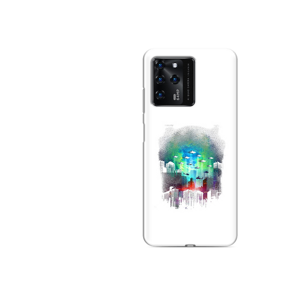 

Чехол MyPads Tocco для ZTE V30 город в свечении (PT226947.476.296), Прозрачный, Tocco