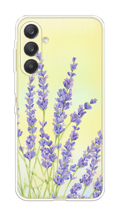 

Чехол на Samsung Galaxy A26 5G "Лавандовые стебли", Фиолетовый;зеленый, 2110750-1