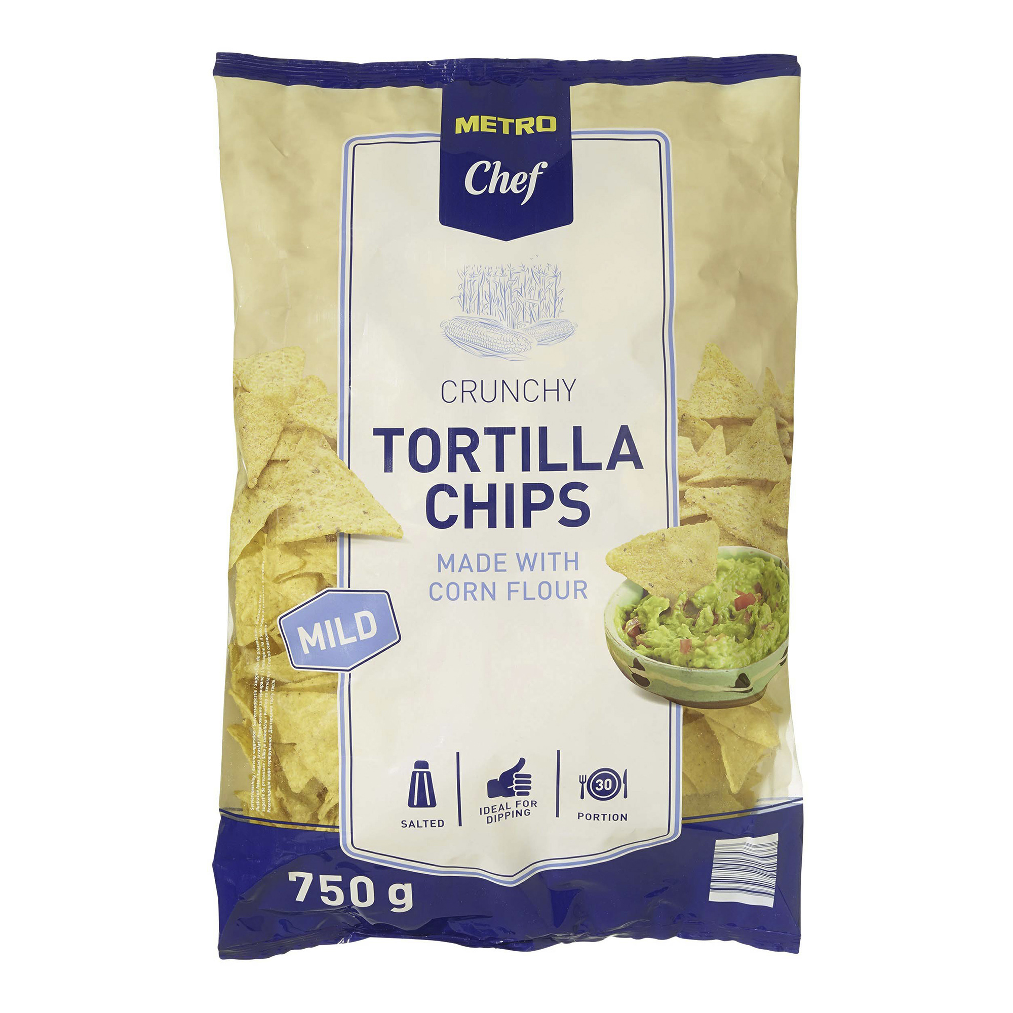 

Чипсы кукурузные Metro Chef Mild 750 г