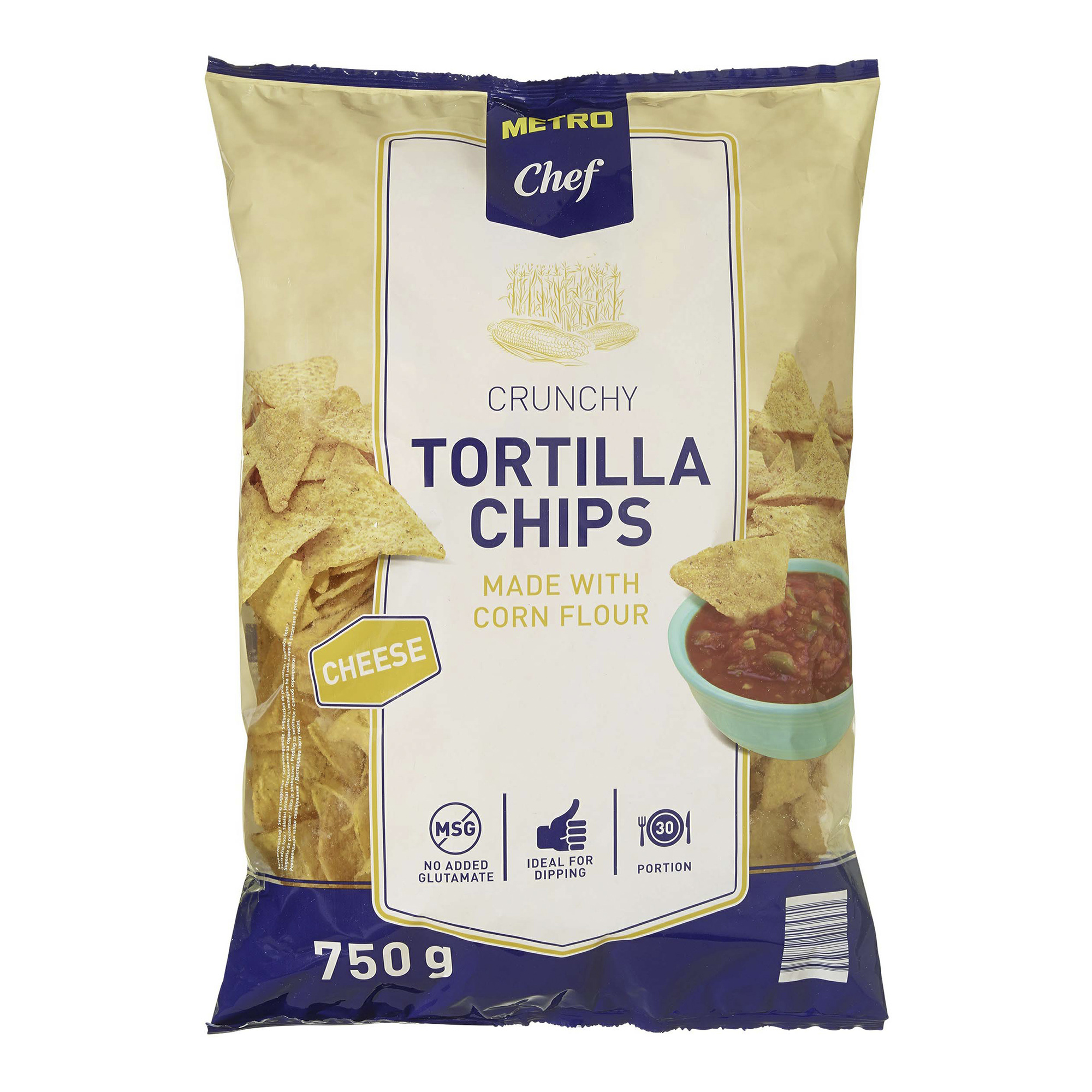 

Чипсы кукурузные Metro Chef сыр 750 г
