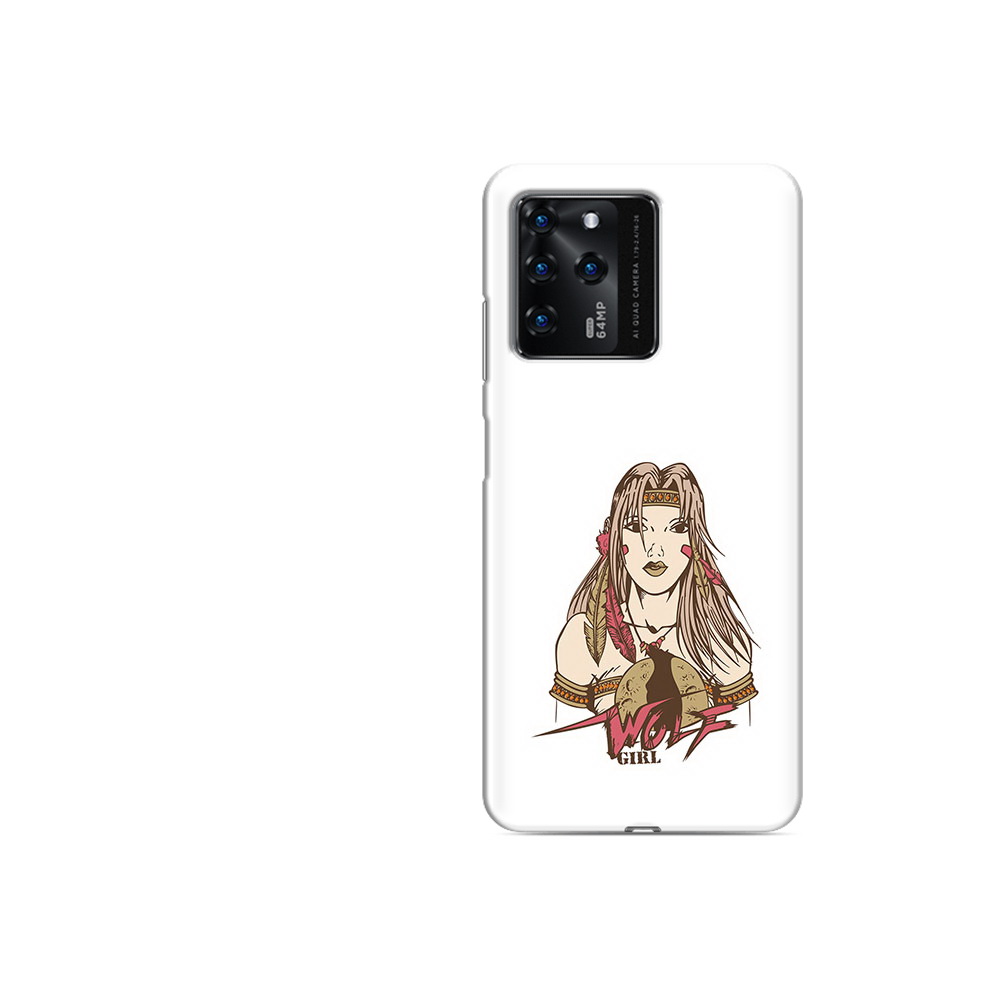 

Чехол MyPads Tocco для ZTE V30 девушка волк (PT226947.476.306), Прозрачный, Tocco