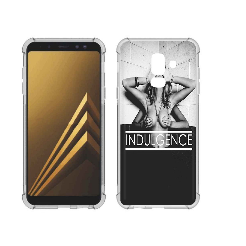 

Чехол MyPads Tocco для Samsung Galaxy A6+ (2018) Страсть (PT111520.594.163), Прозрачный, Tocco