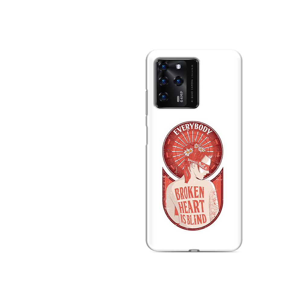 Чехол MyPads Tocco для ZTE V30 девушка разбитое сердце (PT226947.476.310)