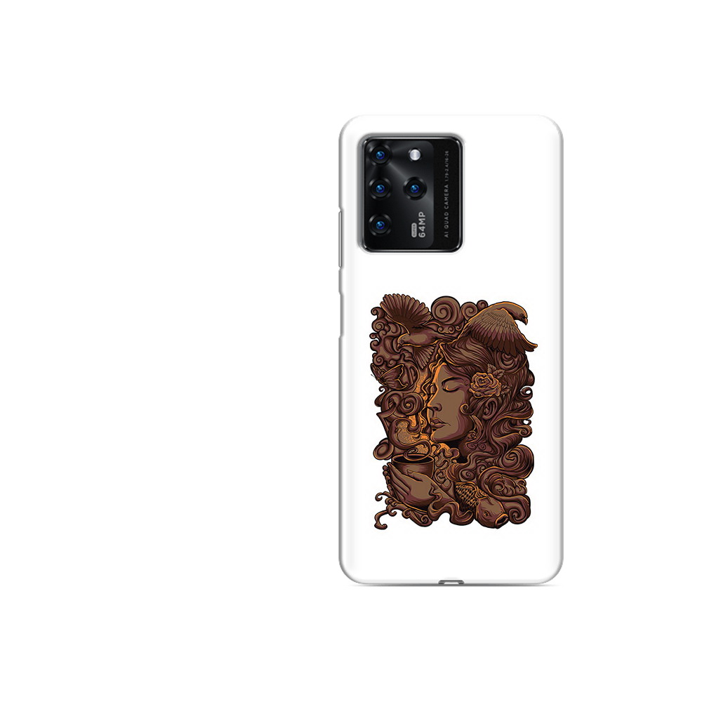 

Чехол MyPads Tocco для ZTE V30 девушка с длинными волосами абстракция (PT226947.476.312), Прозрачный, Tocco