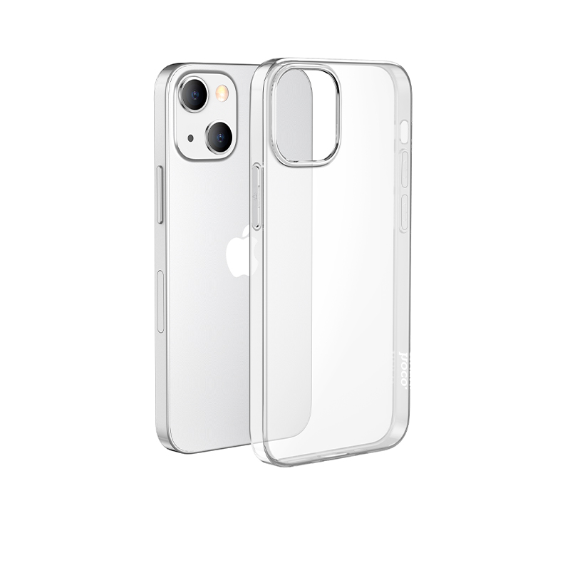 

Чехол tpu light series для iphone 13 6.1, прозрачный, 1 мм