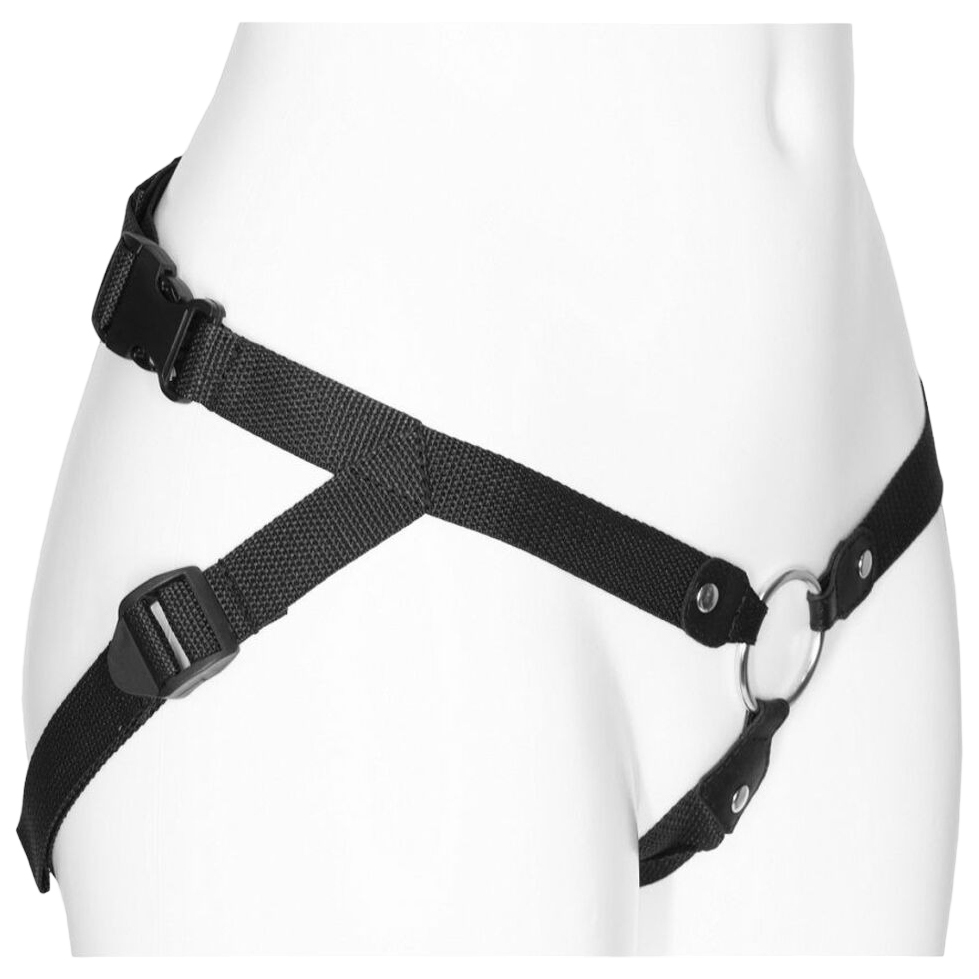 Оригинальный пояс Lovetoy для фиксации насадки кольцом