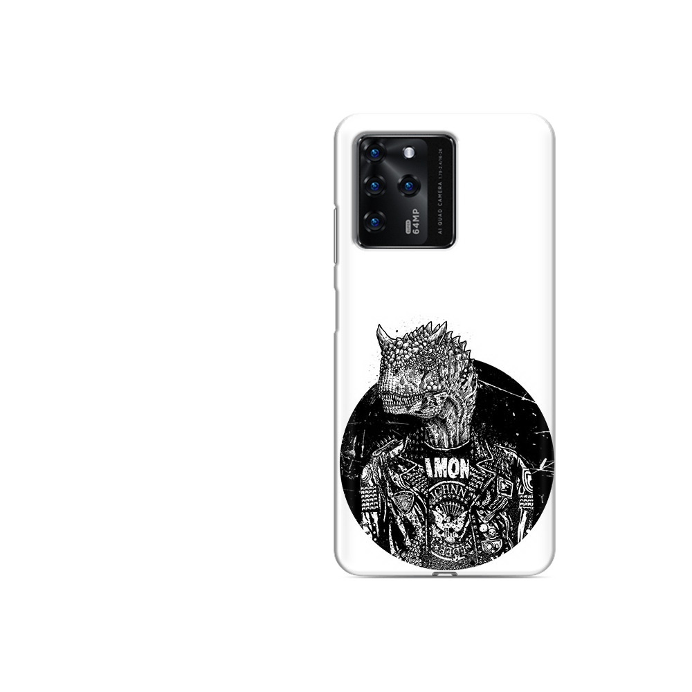 

Чехол MyPads Tocco для ZTE V30 динозавр в куртке (PT226947.476.328), Прозрачный, Tocco