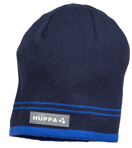 Вязаная шапка Huppa Tom 00086, navy р.XL