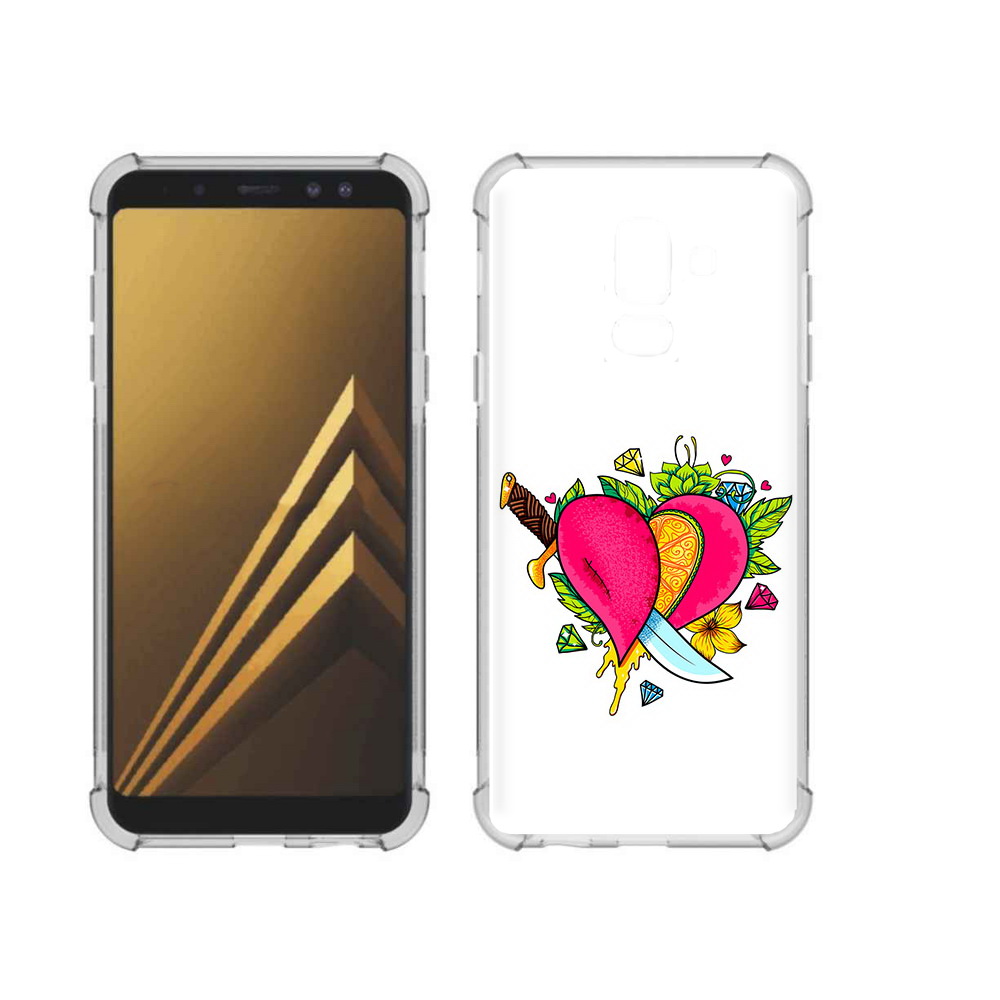 

Чехол MyPads Tocco для Samsung Galaxy A6+ (2018) Фруктовое сердце (PT111520.594.188), Прозрачный, Tocco