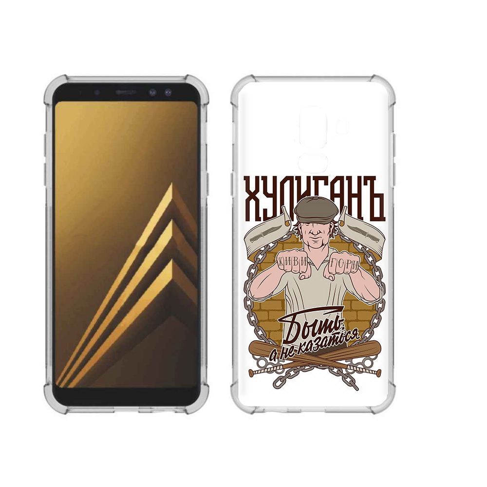 Чехол MyPads Tocco для Samsung Galaxy A6+ (2018) Хулиган (PT111520.594.192)