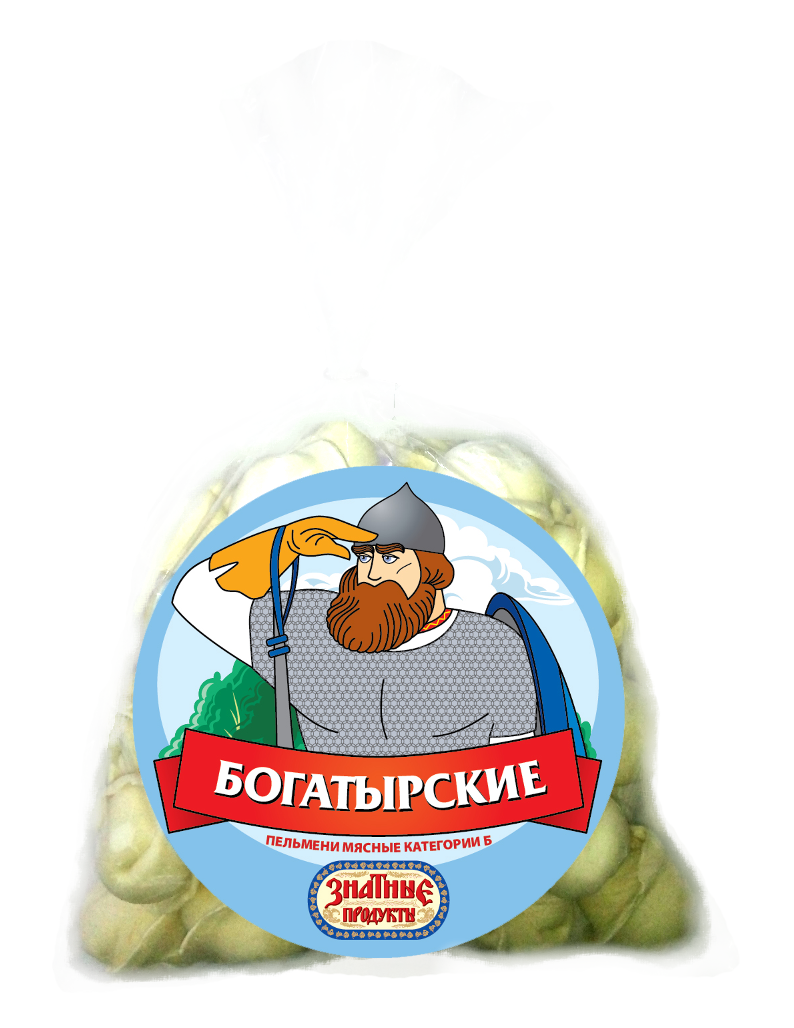 

Пельмени Знатные Продукты Богатырские 1 кг