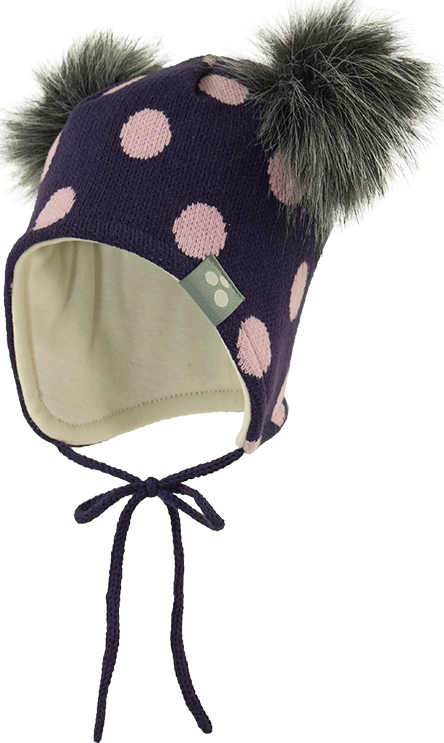 

Шапка Huppa Fiona 70073, dark lilac р.XXS, Фиолетовый, Fiona