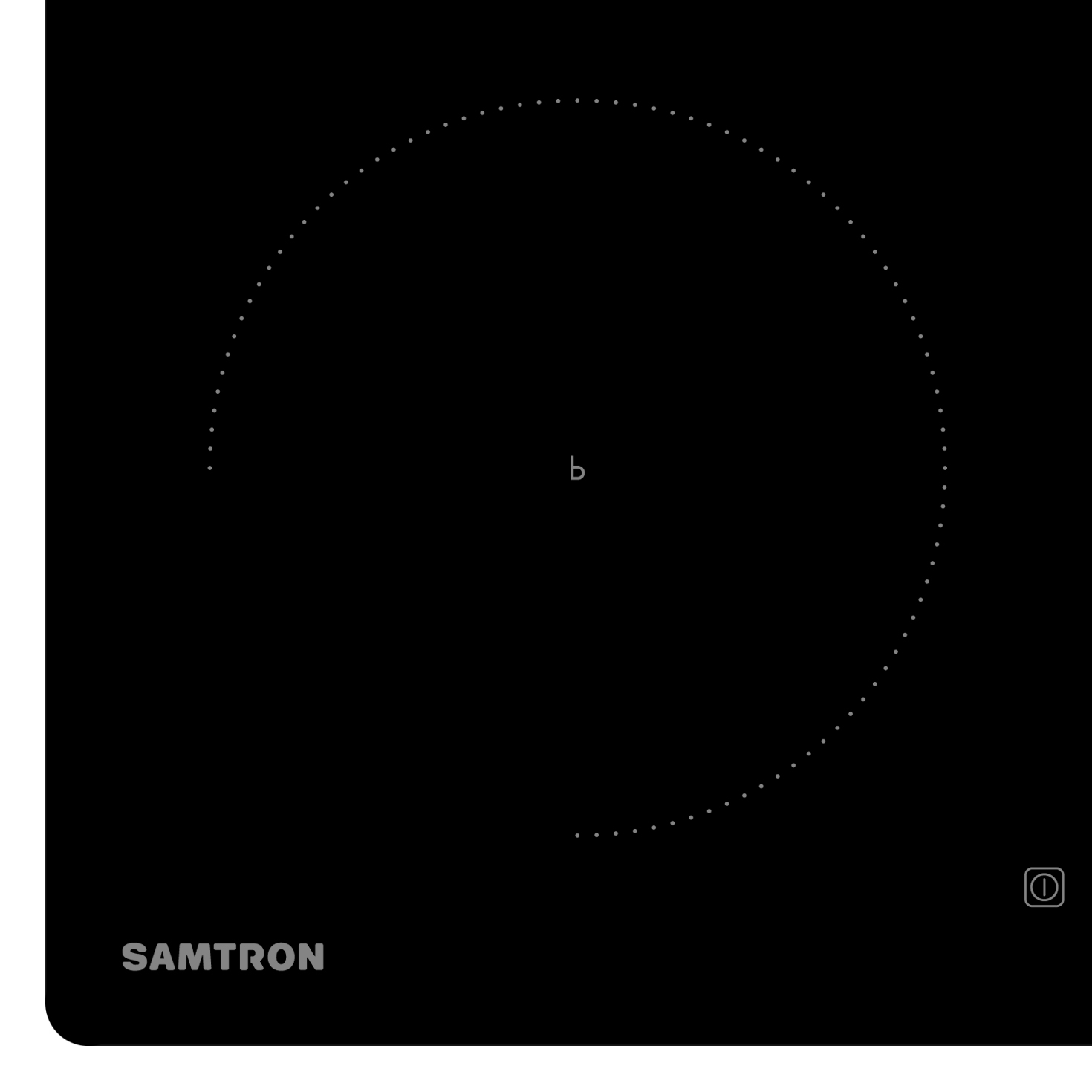 Встраиваемая варочная панель индукционная Samtron AI-610 BG черный