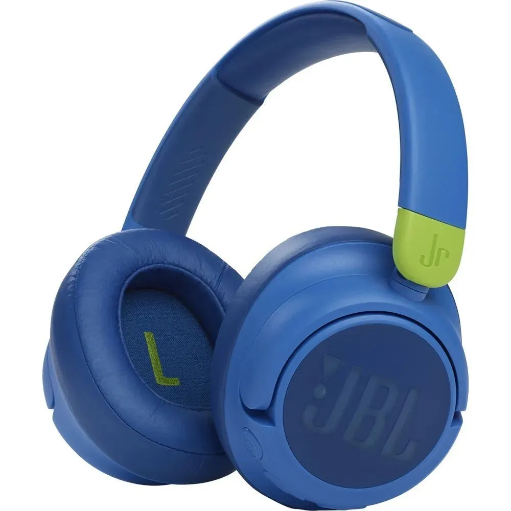 

Беспроводные/проводные наушники JBL JR 460NC Kids синий, JR 460NC