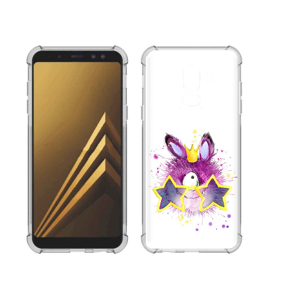 

Чехол MyPads Tocco для Samsung Galaxy A6+ (2018) Шуршуля (PT111520.594.202), Прозрачный, Tocco