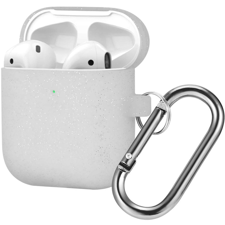 фото Чехол innozone ap2-20c-mk-11 для apple airpods 1/2 silver