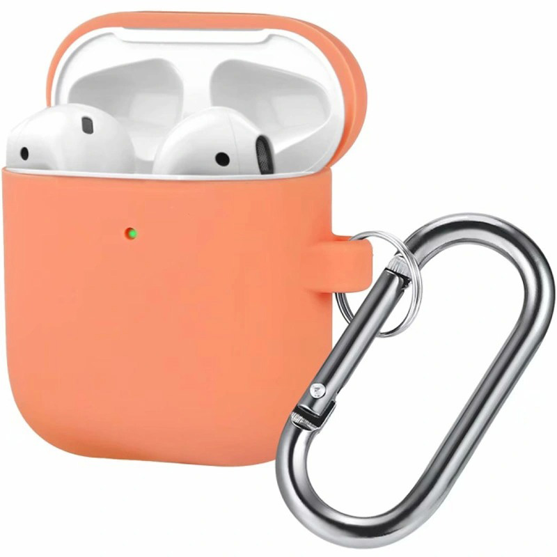 фото Чехол innozone ap2-20c-mk-15 для apple airpods 1/2 papaya