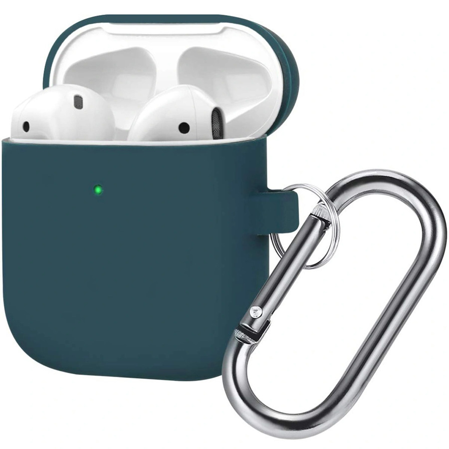 Чехол InnoZone AP2-20C-MK-17 для Apple AirPods 1/2 Dark Green