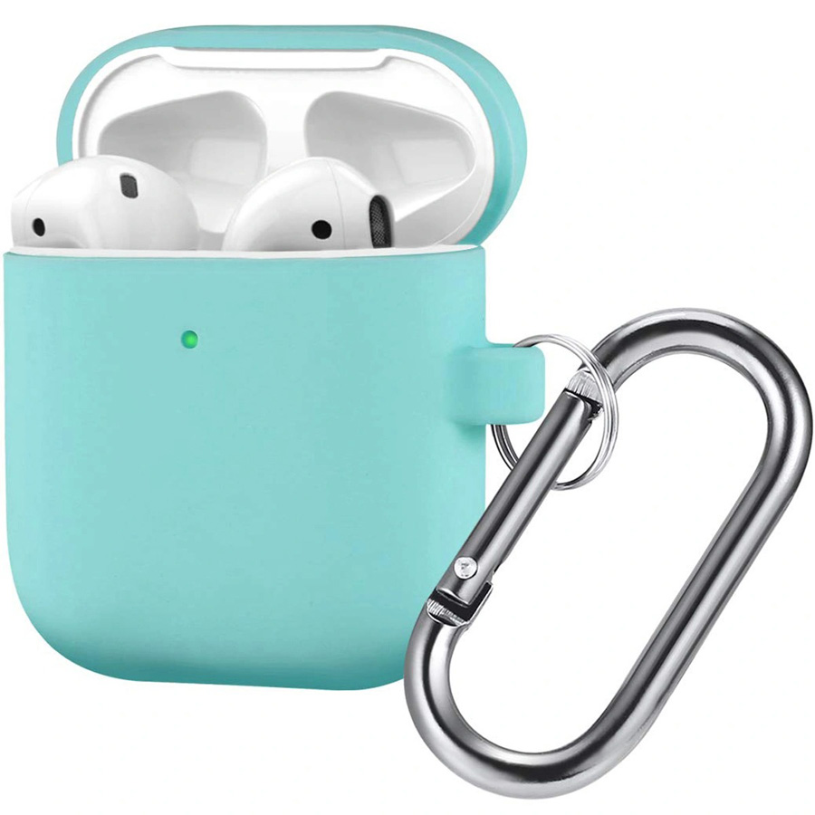 фото Чехол innozone ap2-20c-mk-20 для apple airpods 1/2 turquoise