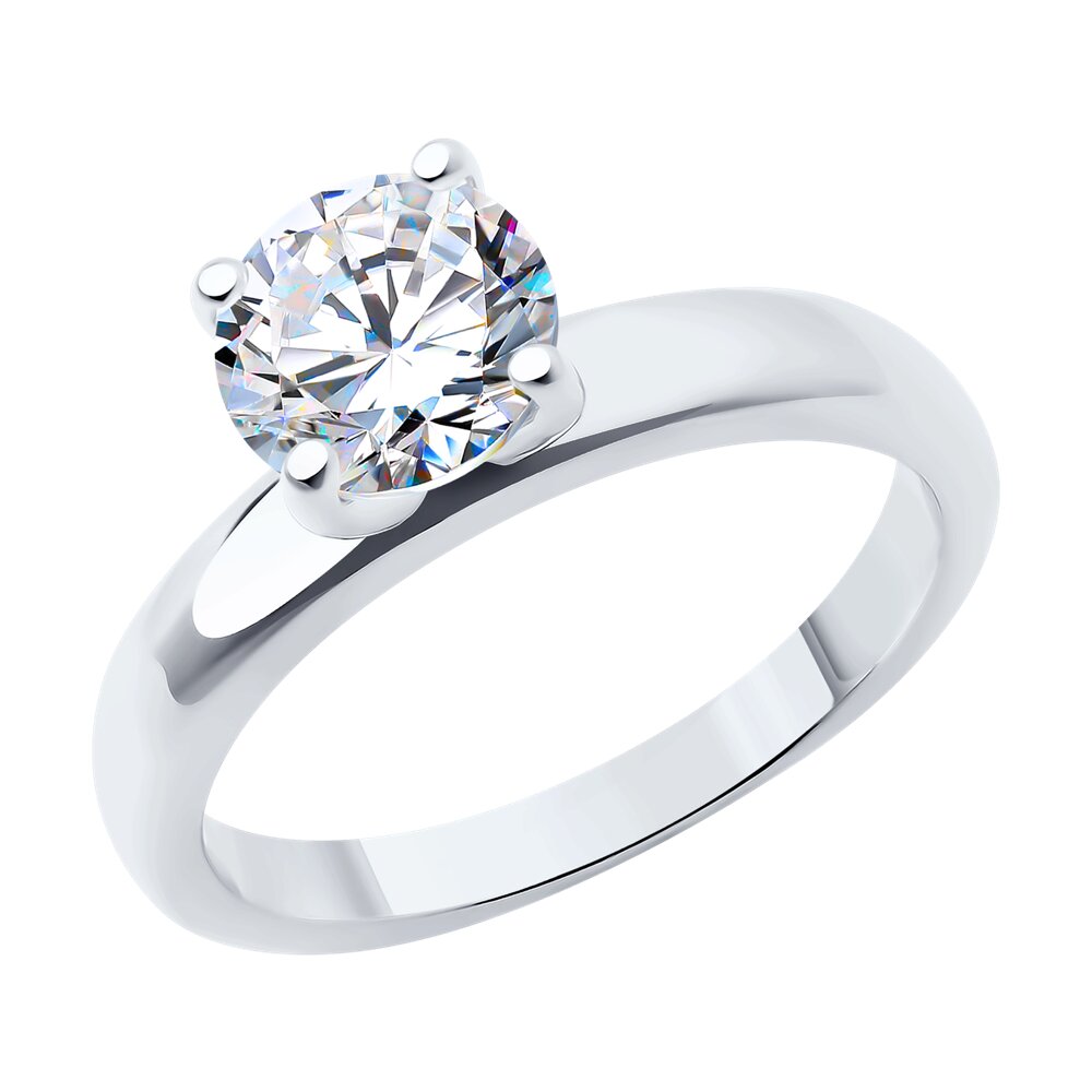 

Кольцо из серебра р. 18 SOKOLOV 94013936-91, фианит, 94013936-91