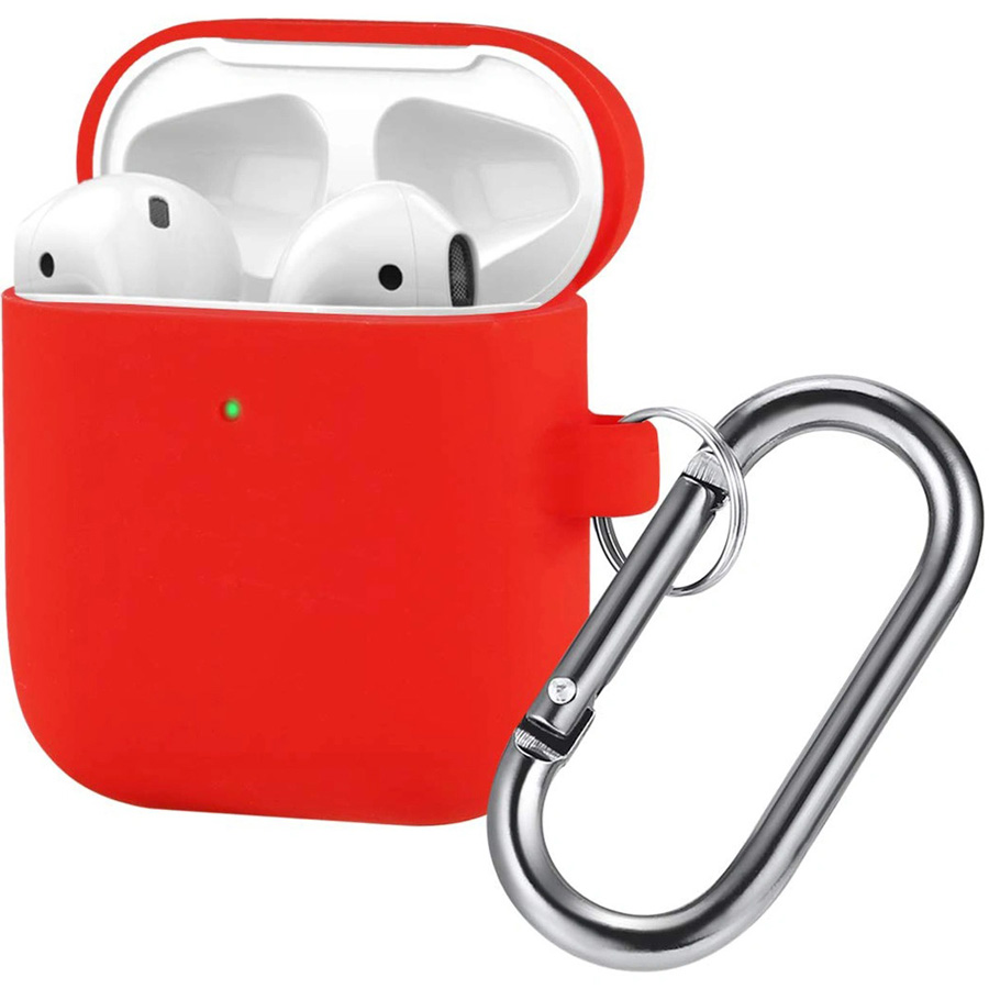 Чехол InnoZone AP2-20C-MK-08 для Apple AirPods 1/2 Red