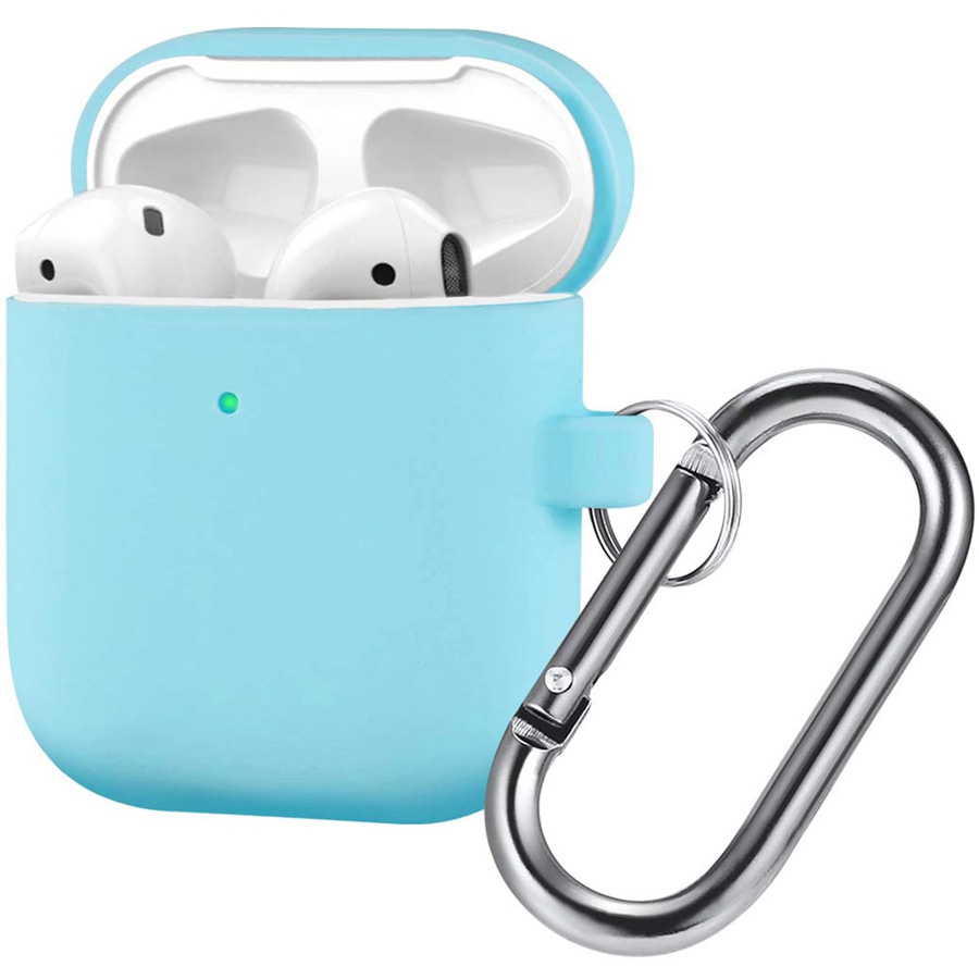 фото Чехол innozone ap2-20c-mk-09 для apple airpods 1/2 sky blue