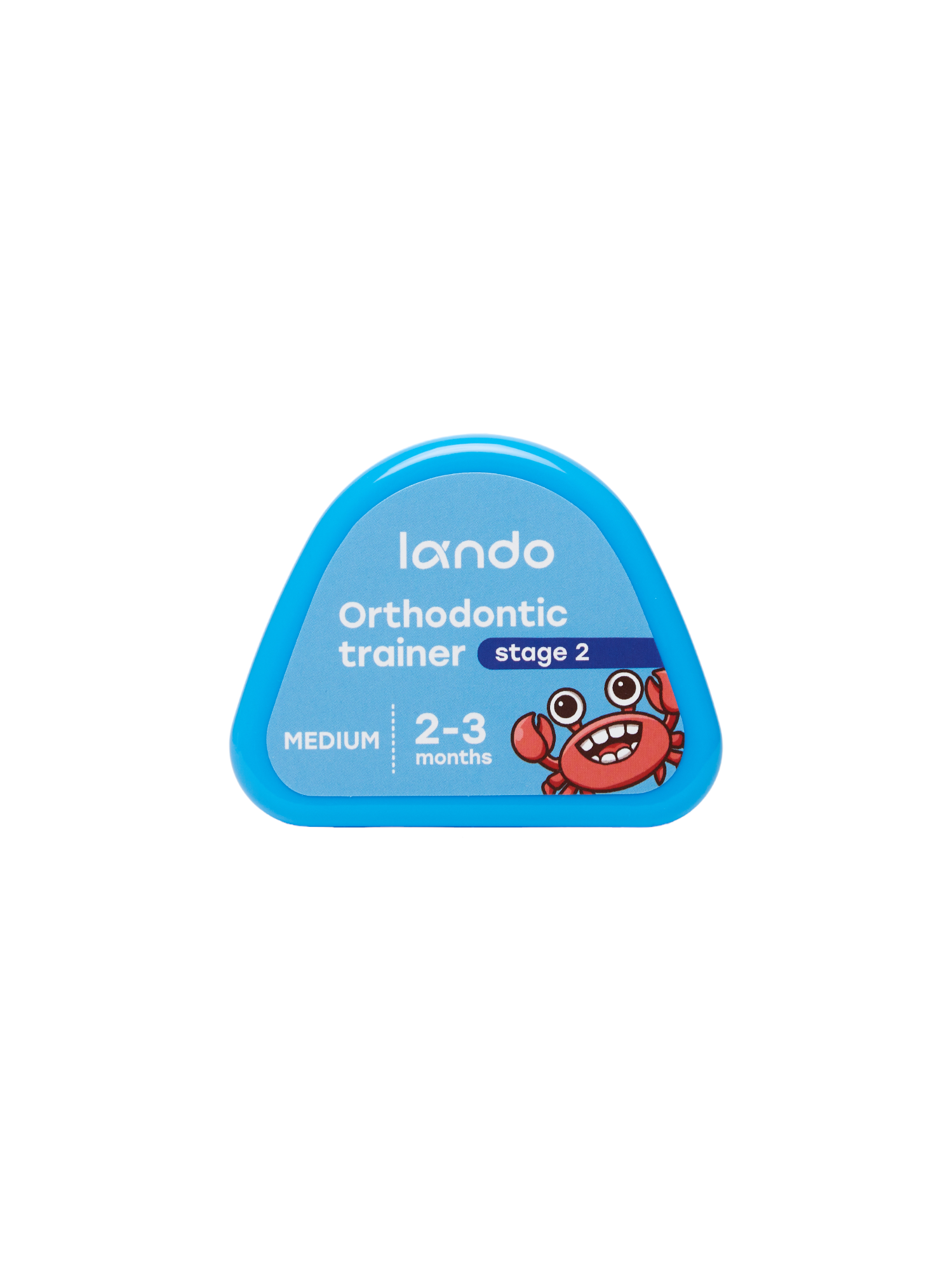 Купить Капа для выравнивания зубов (трейнер) LANDO medium голубая 1 шт., голубой, onesize, силикон