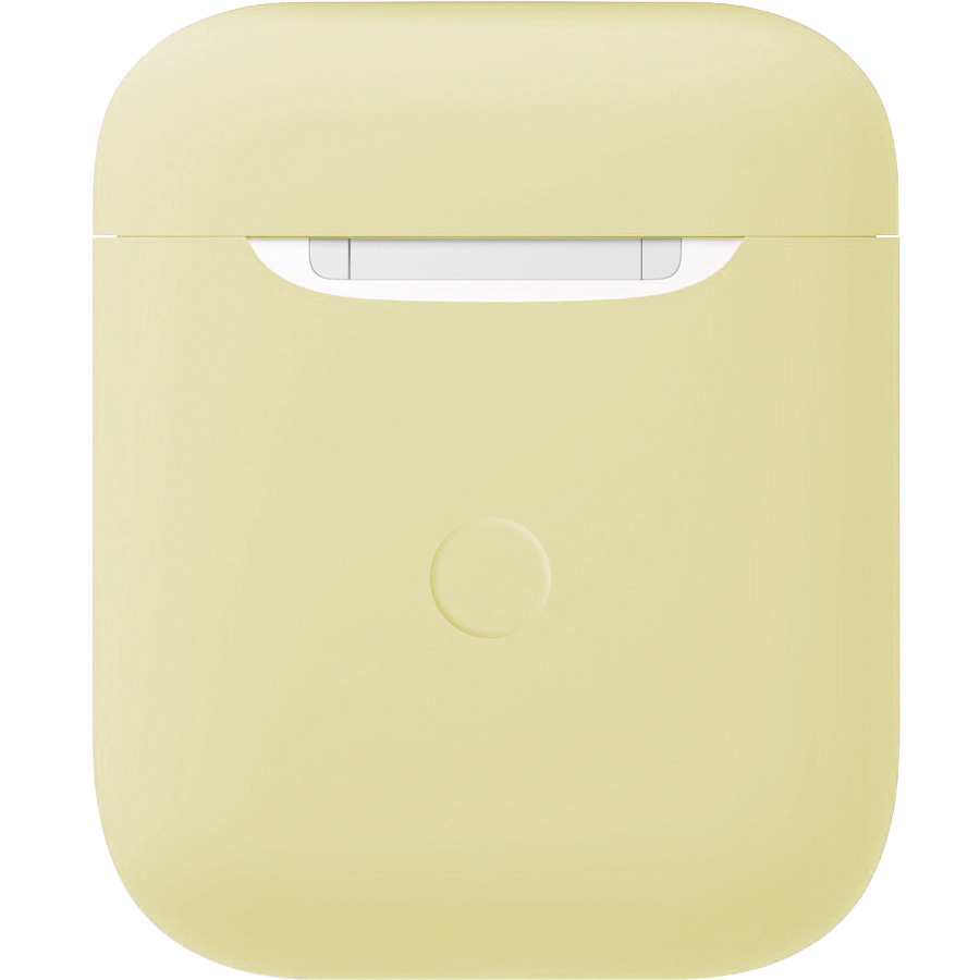 фото Чехол innozone ap2-20c-m-05 для apple airpods 1/2 light yellow