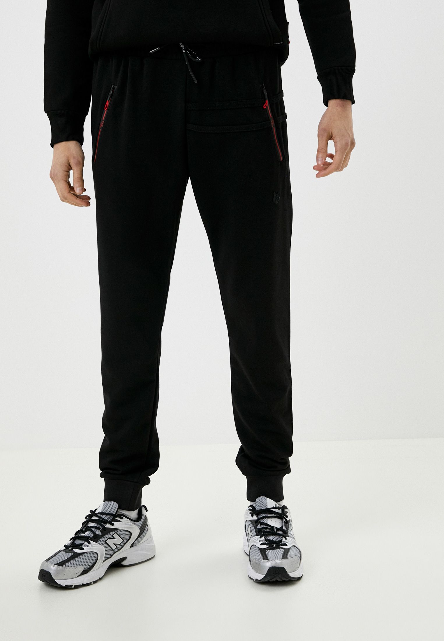 

Спортивные брюки мужские BAWER WB008 черные 3XL, Черный, WB008