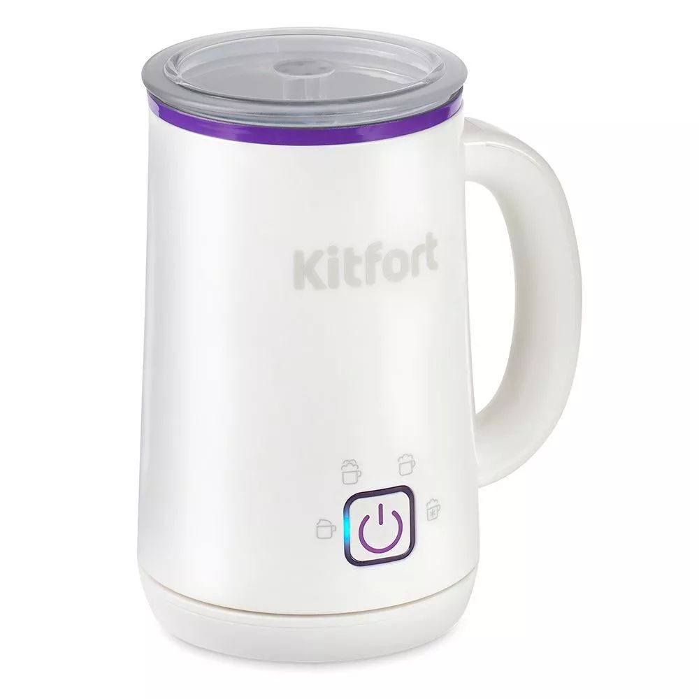 Капучинатор Kitfort КТ-7101 белый капучинатор kitfort kitfort кт 786 1 лавандовый