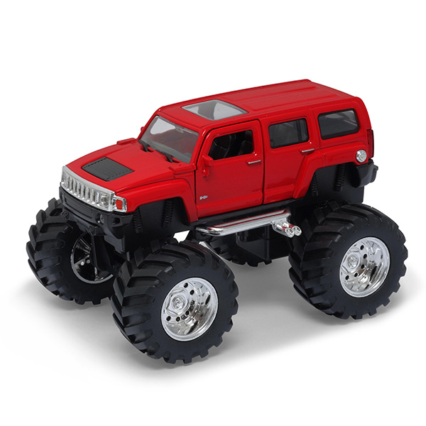 Машина Welly 1:34 Hummer H3 Big Wheel красный 47001GW