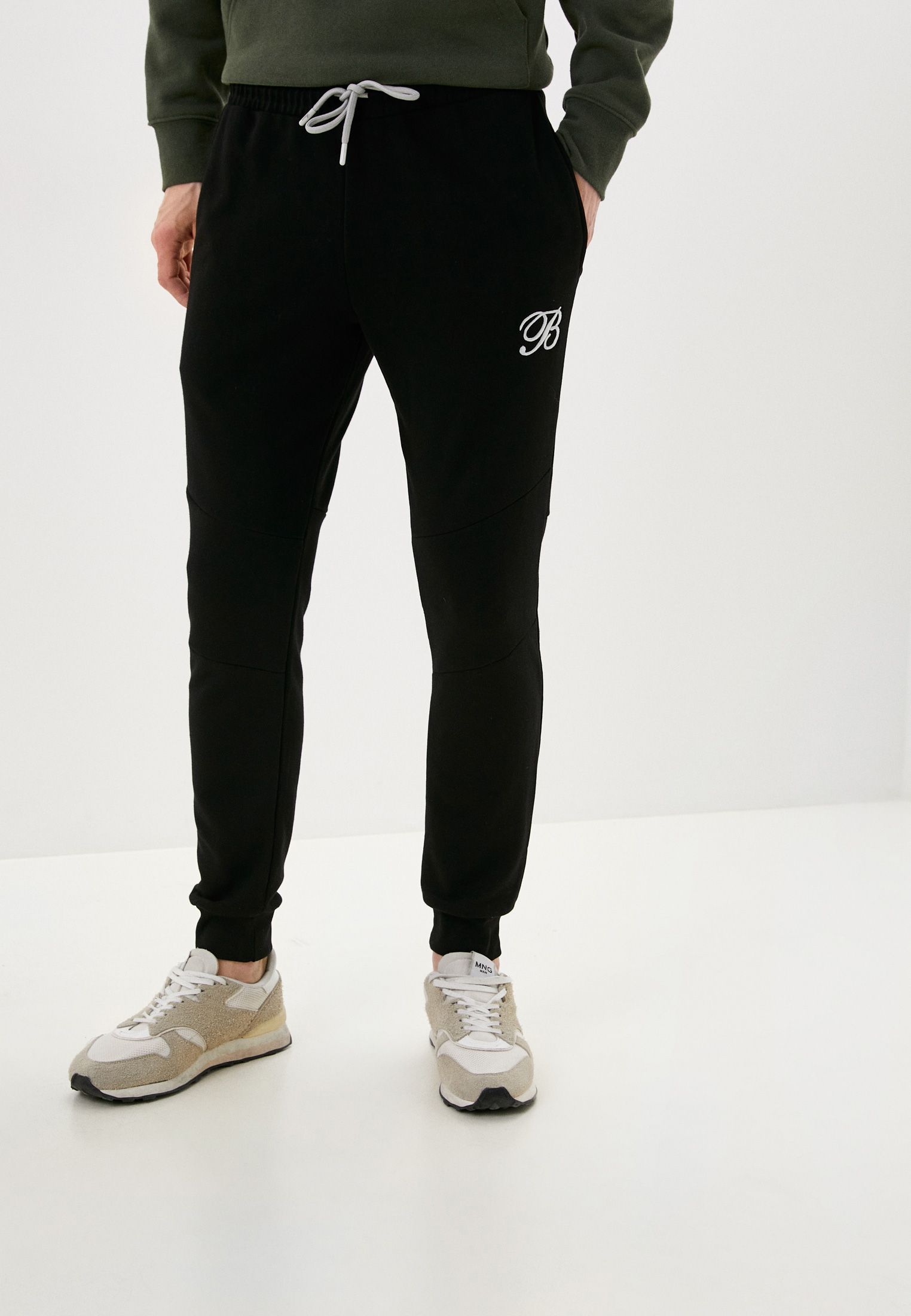 

Спортивные брюки мужские BAWER WB009 черные 3XL, Черный, WB009