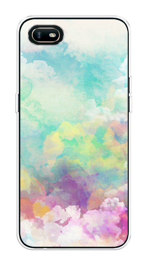 

Чехол на Oppo A1k "Воздушное небо", Белый;голубой;розовый;желтый, 252150-1