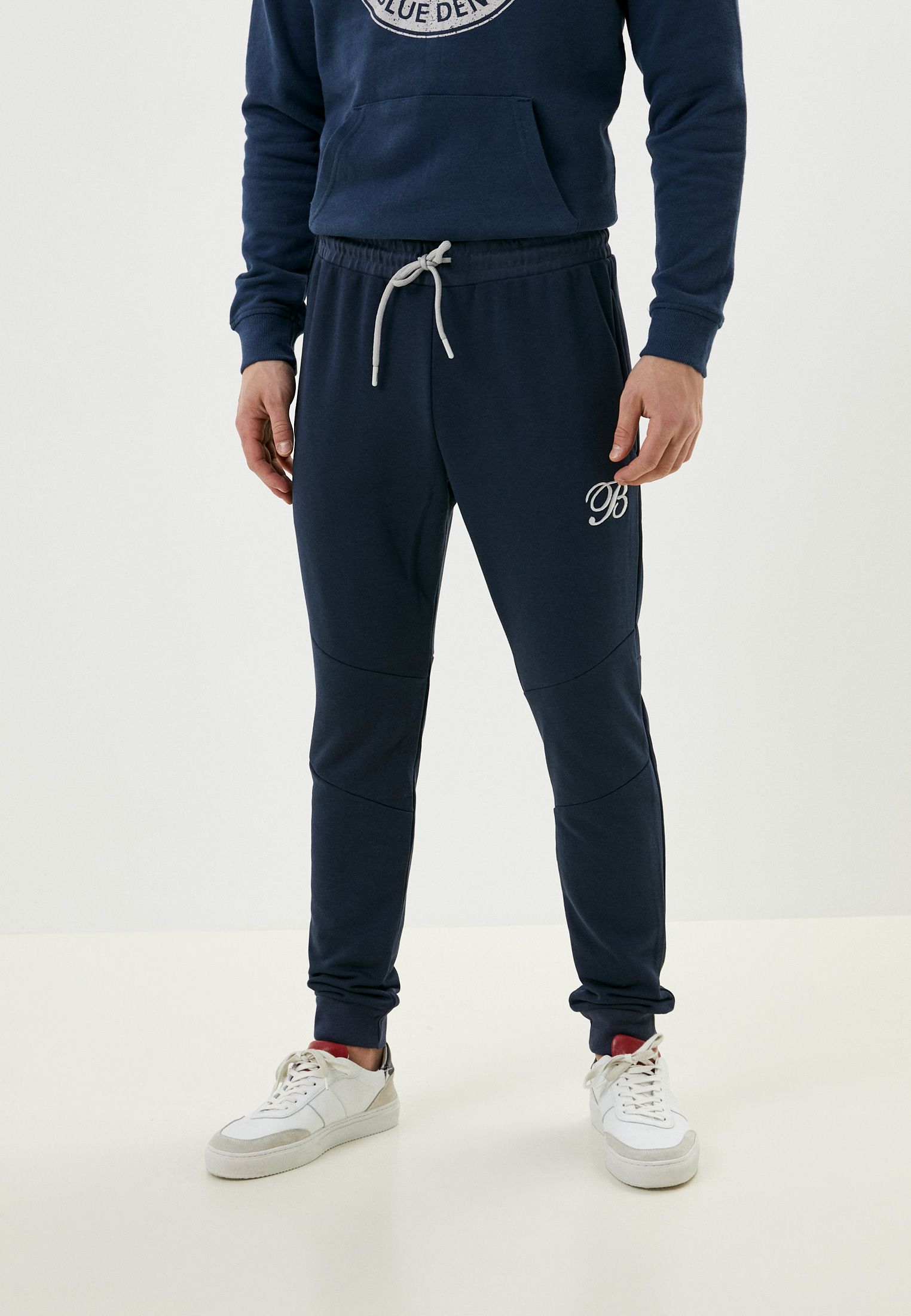 

Спортивные брюки мужские BAWER WB009 синие XXL, Синий, WB009