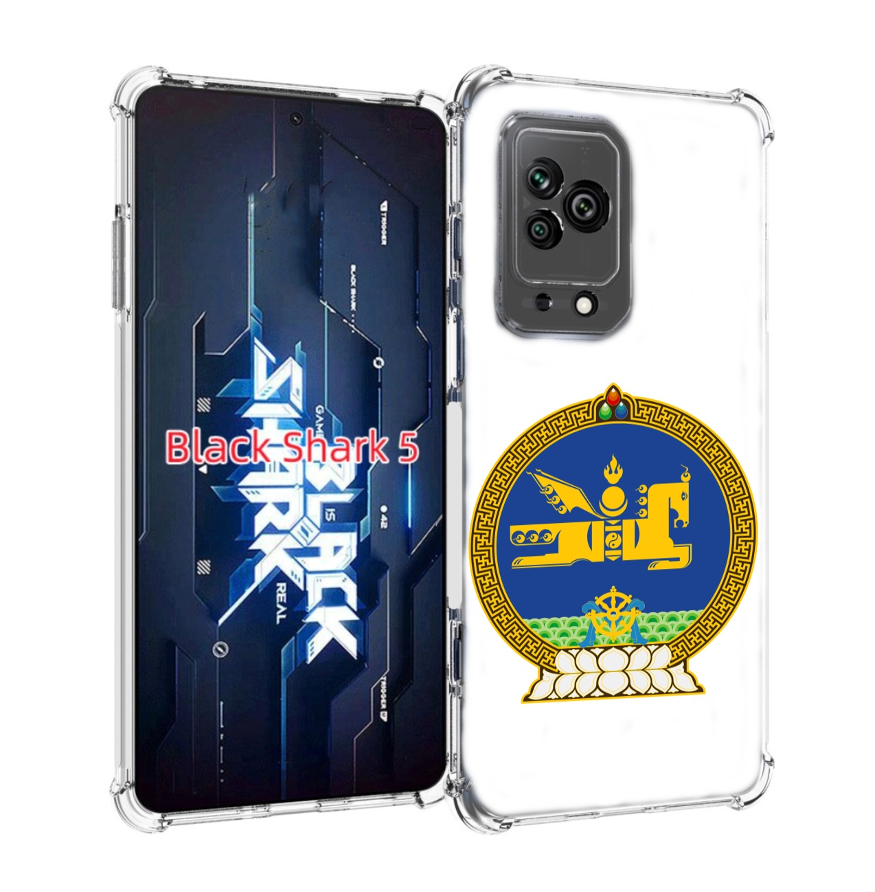 

Чехол MyPads герб-монголия для Xiaomi Black Shark 5, Прозрачный, Tocco