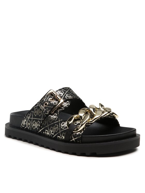 

Шлепанцы Fatema FL6FAT FAL03 Guess Черный 35 EU, Fatema FL6FAT FAL03