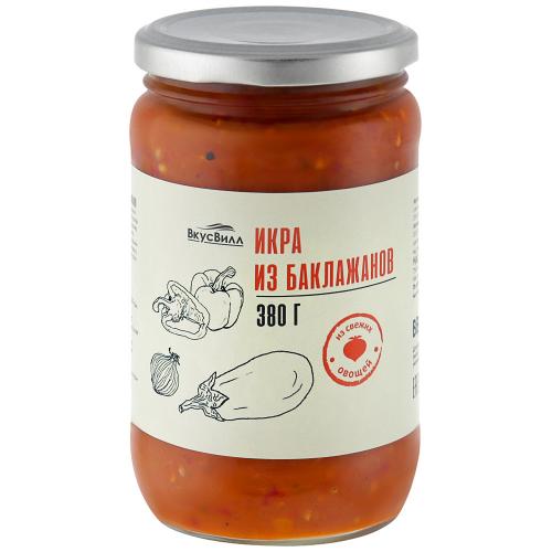 

Икра ВкусВилл из баклажанов 380 г