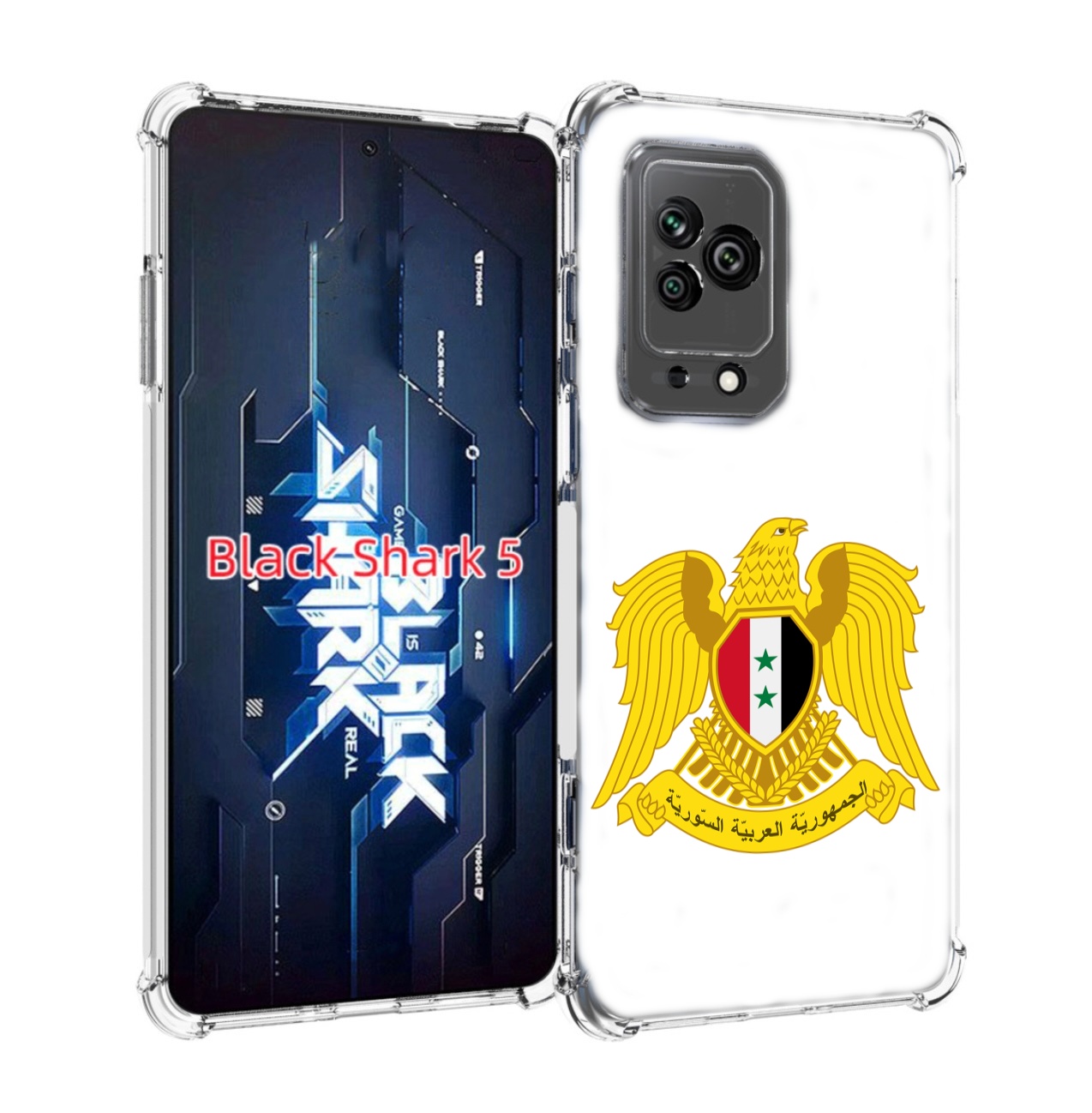 

Чехол MyPads герб-сирии для Xiaomi Black Shark 5, Прозрачный, Tocco