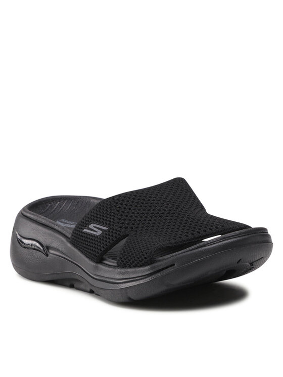 

Тапочки Go Walk Arch Fit 140224/BBK Skechers Черный 35 EU, Go Walk Arch Fit 140224/BBK